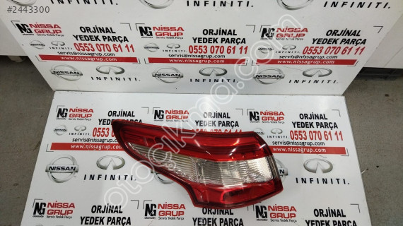 NİSSAN QASHQAİ SOL DIŞ STOP ÇIKMA J11 2014-2016 26555-4EA0A
