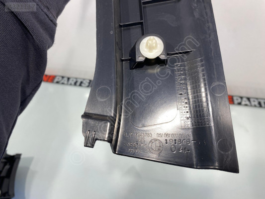 51437245323 51497243783 BMW X3 F25 BAGAJ İÇ DİREK KAPLAMA SOL