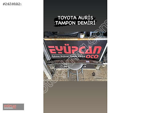 Eyüpcan Oto'da Toyota Auris Tampon Demiri Bulunur