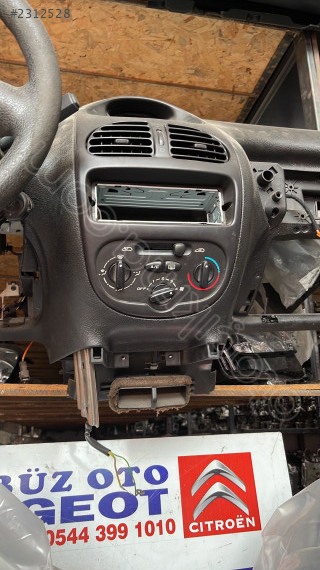 PEUGEOT 206 KLİMA KONTROL PANELİ ORJİNAL ÇIKMA PEJO