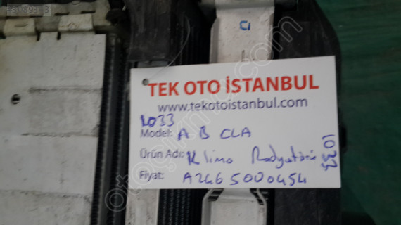 Mercedes A B CLA  246 RADYATÖR KLİMA RADYATÖRÜ A2465000454