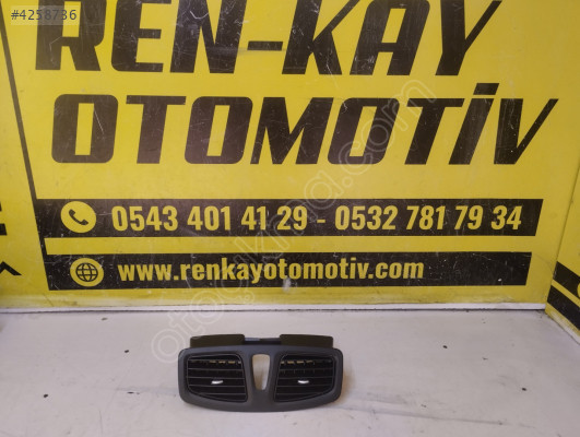 RENAULT FLUENCE MEGANE 3 ORTA HAVALANDIRMA IZGARALARI SIFIR