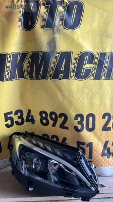 Mercedes C Serisi W205 tek mercekli sağ far A2059062604