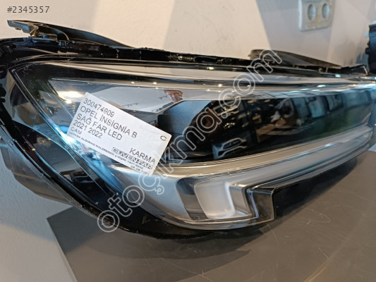 OPEL İNSİGNİA B SAĞ FAR LED 2021 2022 300474909 C