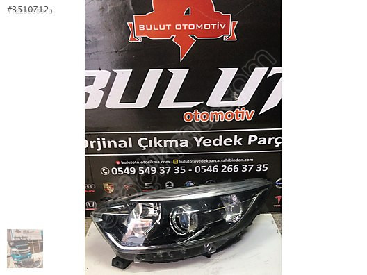 Renault captur sol ön far çıkma