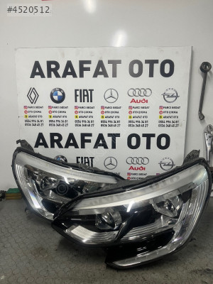 RENAULT MEGANE 4 SAĞ SOL SARI SÖKET ORJİNAL FAR