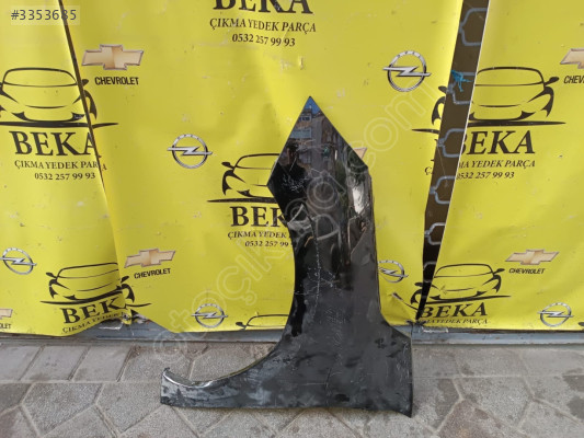 OPEL CORSA F SOL ÖN ÇAMURLUK SİYAH ÇIKMA ORJİNAL YEDEK PARÇA