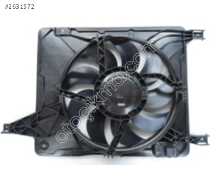 RADYATÖR FANI NISSAN QASHQAI 07-09 21481-JE40A REZİSTANSLI DİZEL