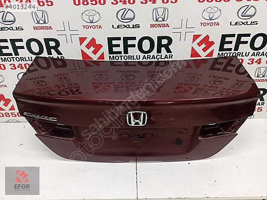 HONDA CİVİC BAGAJ KAPAĞI ÇIKMA ORİJİNAL PARÇA 2012-2015
