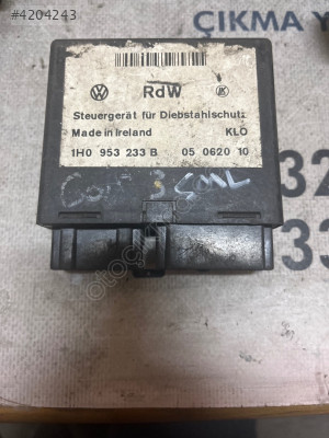 ÇIKMA VW GOLF 3 1H0 953 233 B 1H0953233B IMMOBILİZER BEYNİ