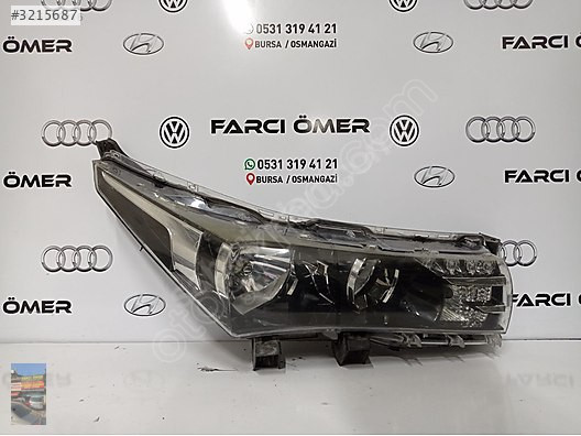 TOYOTA COROLLA SAĞ FAR ORJİNAL