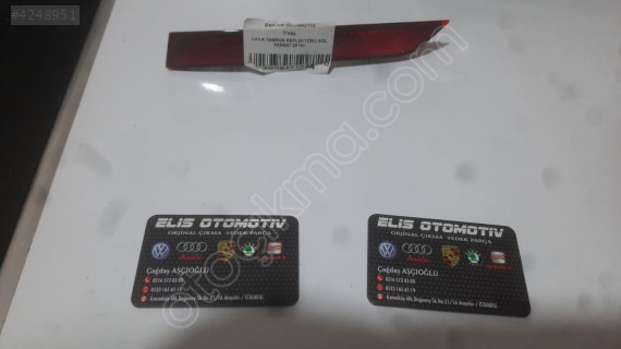 VOLKSWAGEN PASSAT SOL ARKA TAMPON REFLEKTÖRÜ