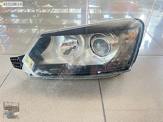 Skoda yeti sol zenon far orjinal çıkma parça