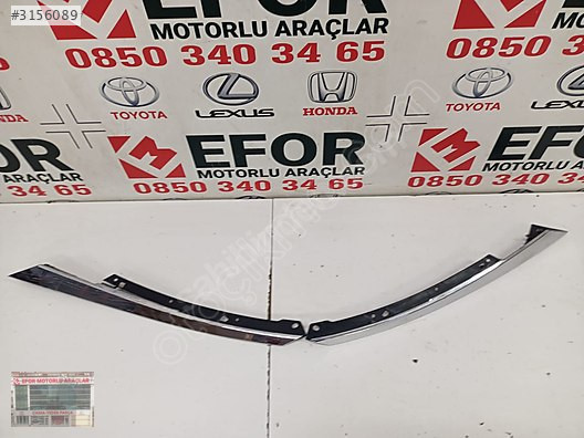 HONDA CIVIC FC5 ORJİNAL ÇIKMA SAĞ &amp;SOL ÖN FAR KROM 16-21
