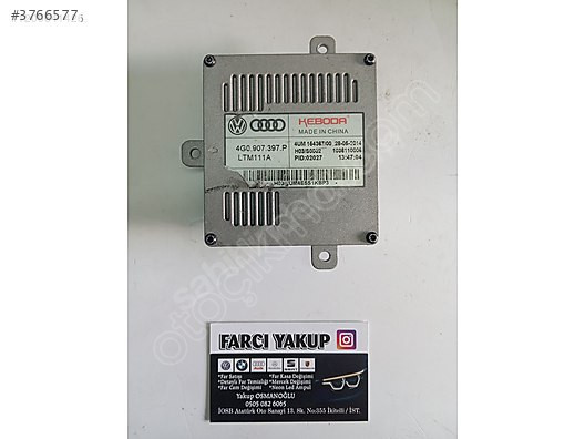 AUDİ A3 XENON BEYNİ ORJİNAL