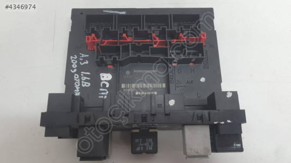 audi a3 2009 1.6 otomatik bcm beyni/modülü (son fiyat)