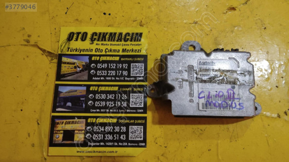 Renault Clio 3 & Modus 8200963406 Airbag Beyni Çıkma Parça