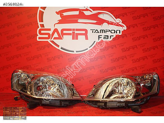 FİAT FİORİNO 2008-2010 MODEL ÖN FAR LAMBASI TAKIMI