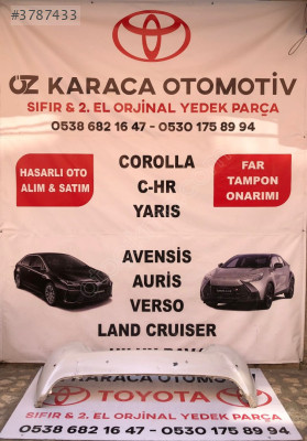 2014-2017 TOYOTA YARİS ÇIKMA ORJİNAL ARKA TAMPON