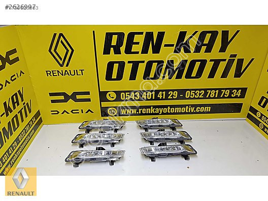 RENAULT CLİO 4 2017-19 GÜNDÜZ LED SAĞ SOL ORJ ÇIKMA RENKAY O
