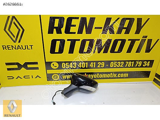 RENAULT CLİO 4 ÇIKMA ORİNAL SOL AYNA KOMPLE REN-KAY OTO ÇIKM