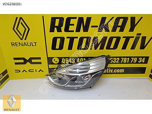 RENAULT CLİO 4 İCON SOL FAR SIFIR YEDEK PARÇALARI RENKAY OTO