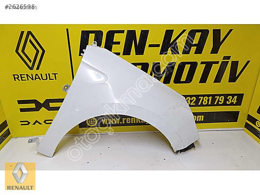 RENAULT CLİO 5 SAĞ ÖN ÇAMURLUK ÇIKMA ORJİNAL PARÇALARI RENKA