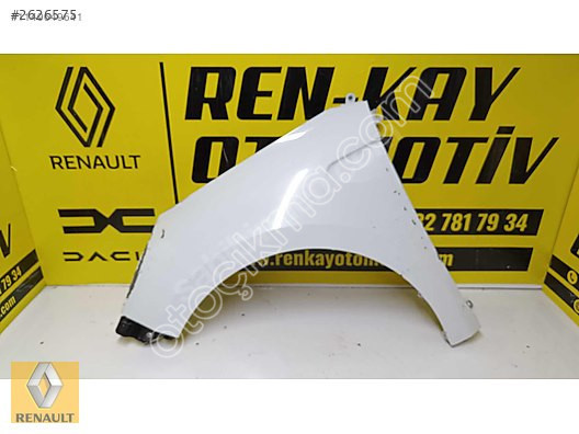 RENAULT CLİO 5 SOL ÖN ÇAMURLUK ÇIKMA ORJİNAL PARÇALARI RENKA