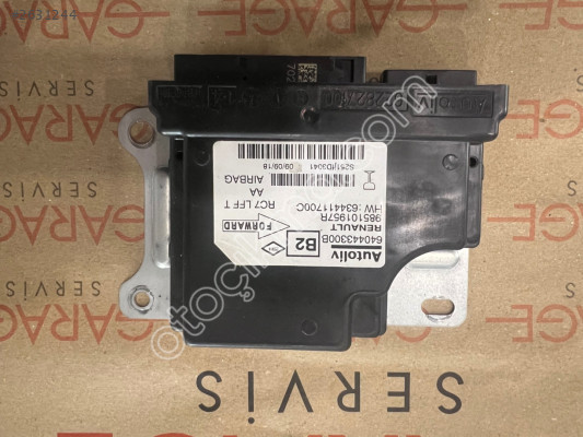 RENAULT CLİO MEGANE DACİA AİRBAG BEYNİ 985101957R
