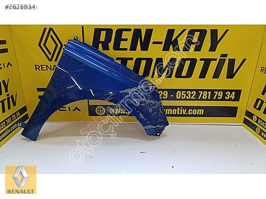 RENAULT CLİOM 5 SAĞ ÖN ÇAMURLUK ÇIKMA ORJ PARÇALARI RENKAY O