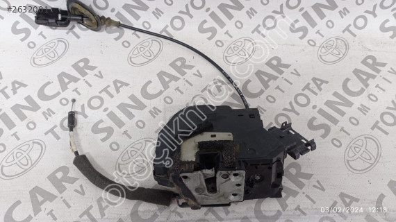 RENAULT FLUANCE SOL ARKA KAPI KİLİDİ ÇIKMA ORJİNAL