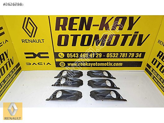 RENAULT FLUENCE SAĞ SOL SİS KAPAK ÇERÇEVESİ SIFIR PARÇA RENK