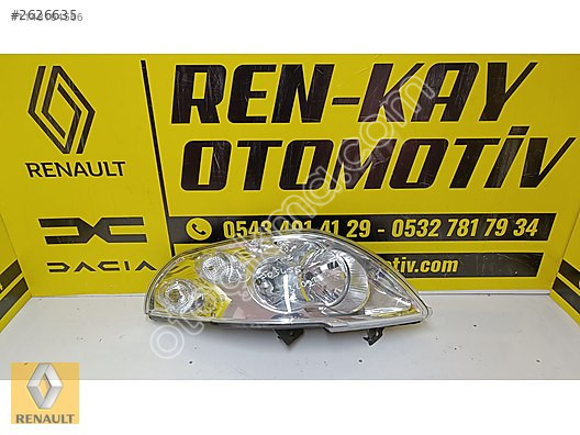 RENAULT MASTER SAĞ FAR SIFIR YEDEK PARÇA 2010 2015 RENKAY OT
