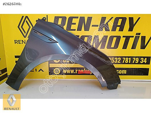 RENAULT MEGAN 4 SAĞ ÖN ÇAMURLUK ÇIKMA ORJ PARÇALARI RENKAY O