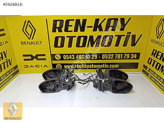 RENAULT MEGAN 4 SAĞ SOL AYNA ORJİNAL ÇIKMA PARÇALARI RENKAY