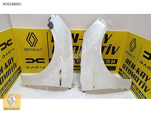 RENAULT MEGAN 4 SAĞ SOL BEYAZ ÇAMURLUK ÖN ÇIKMA PARÇALARI RE