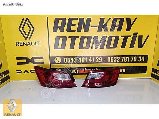 RENAULT MEGAN 4 SAĞ SOL DIŞ STOP ÇIKMA SIFIR YEDEK PARÇA REN