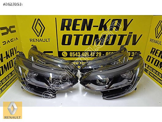 RENAULT MEGAN 4 TOUCH SAG SOL FAR ORJ ÇIKMA PARÇALARI RENKAY