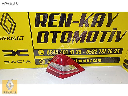 RENAULT MEGANE 2 2007- ÇIKMA ORJİNAL SAĞ STOP LAMBASI REN-KA
