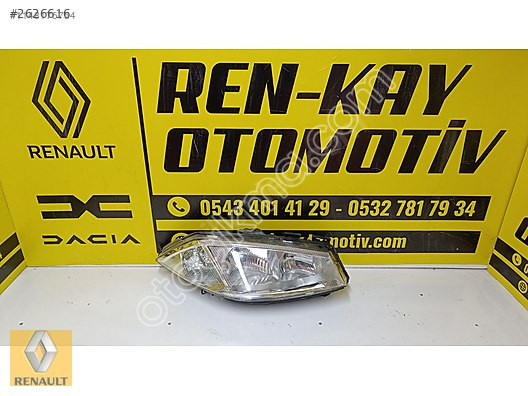 RENAULT MEGANE 2 SAĞ FAR - SIFIR YEDEK PARÇALARI- RENKAY OTO