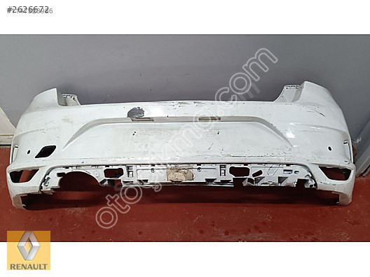 RENAULT MEGANE 4 ÇIKMA ORJİNAL BEYAZ ARKA TAMPON REN - KAY O