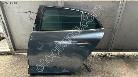 RENAULT MEGANE 4 SOL ARKA KAPI DOLU TİTANYUM GRİ BURSA MG