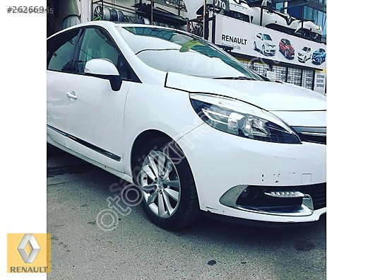 RENAULT SCENİC KOMPLE KUPA KESME SEDEF BEYAZ 2014 HURDA RENK