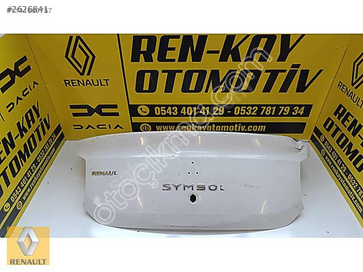 RENAULT SYMBOL BAGAJ KAPAĞI ORJİNAL ÇIKMA PARÇALARI RENKAY O