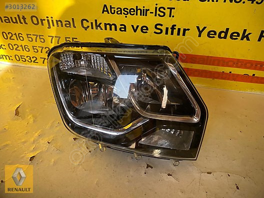 DACİA DUSTER SIFIR YANSANAYİ SAĞ FAR VE DİĞER PARÇALARI