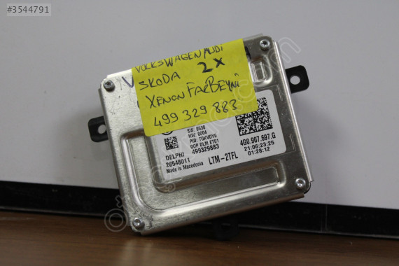 VOLKSWAGEN AUDİ SKODA SIFIR XENON FAR BEYNİ 499329883