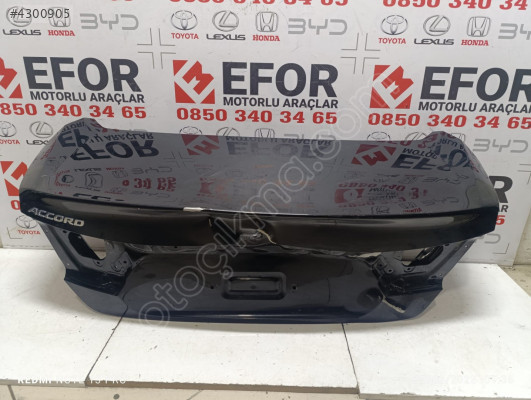 HONDA ACCORD BAGAJ KAPAĞI ÇIKMA ORİJĞİNAL PARÇA