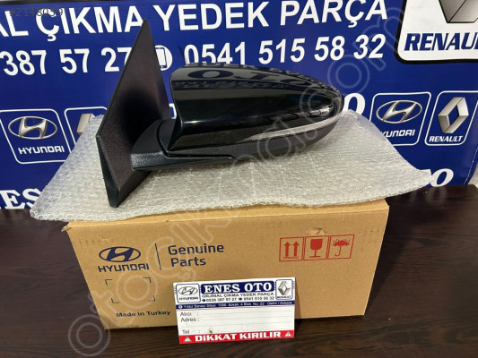 HYUNDAI BAYON SIFIR ORJİNAL SOL ELEKTRİKLİ SİNYALLİ AYNA