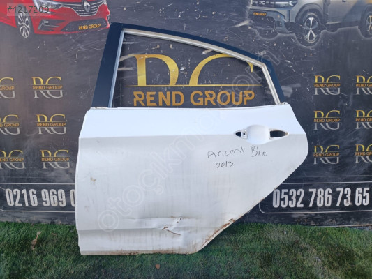 HYUNDAİ ACCENT BLUE SOL ARKA KAPI  ORİJİNAL ÇIKMA 2013