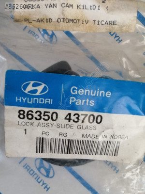 86350 43700 HYUNDAI H100 SÜRGÜLÜ KAPI  CAM KİLİDİ